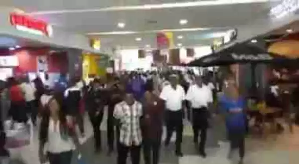 BBNaija: Miracle Swamped By Fans In A Shopping Mall